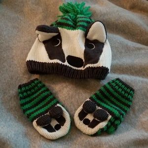 Gymboree Hat and Mittens